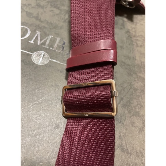 Christian Dior Burgundy Monogram Trotter Messenger Bag - Picture 6 of 16